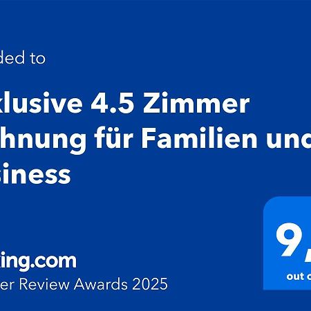 Exklusive 4.5 Zimmer Wohnung Fuer Familien Und Business Eschenz Exterior photo